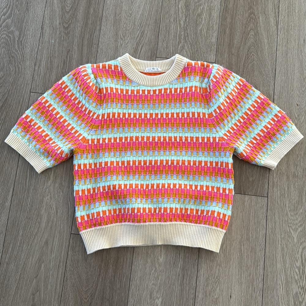 Colorful Striped Women's Sweater